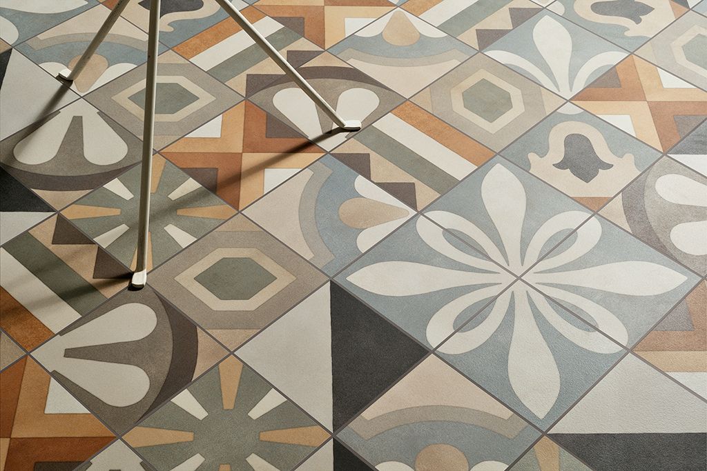 Cementineboho Fioranese tile design
