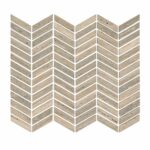 Travertine Taupe - Chevron