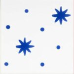Serendipity - Pure White & Iris - Glossy - 6x6