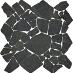 Large Stone Mosaic Nero