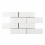 Brick Offset Matte White