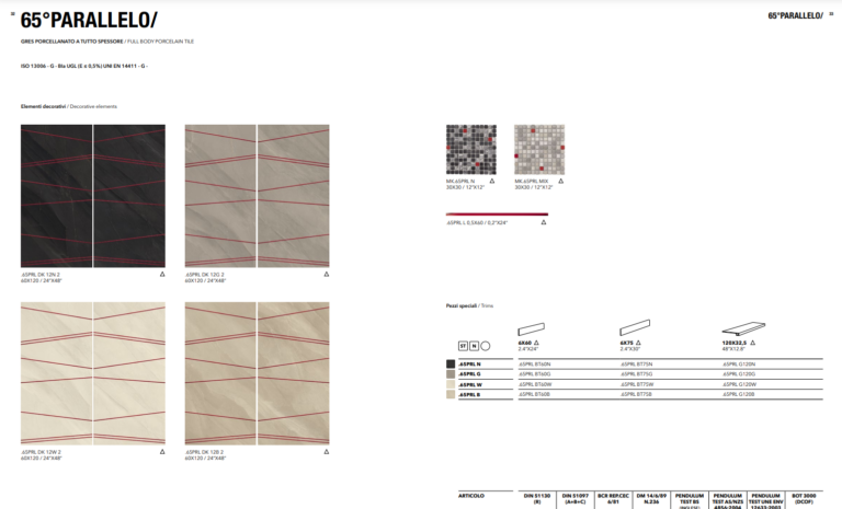 65Parallelo Tile by Leonardo | Tile X Design
