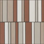 Caldo 2 - Mosaico Listelli Mix - 12x12 - 9mm - StrideUp