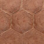 Handmade Textured Hexagon - 9in - 16mm