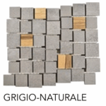 Mosaico - Grigio Naturale